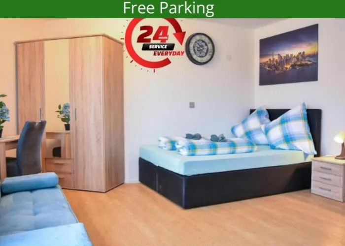 Ruhige Im . Private Parkplatz ,balkon ,netflix
